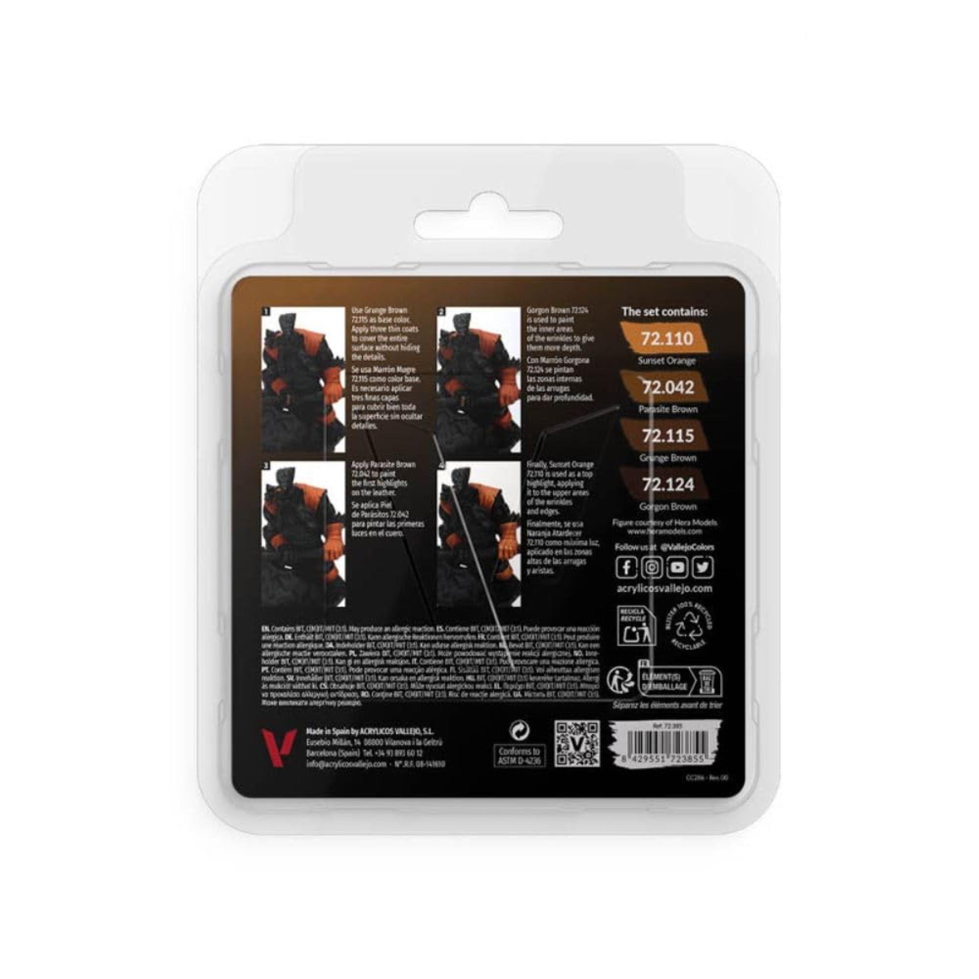 Vallejo  Game Color Leather Paint Set