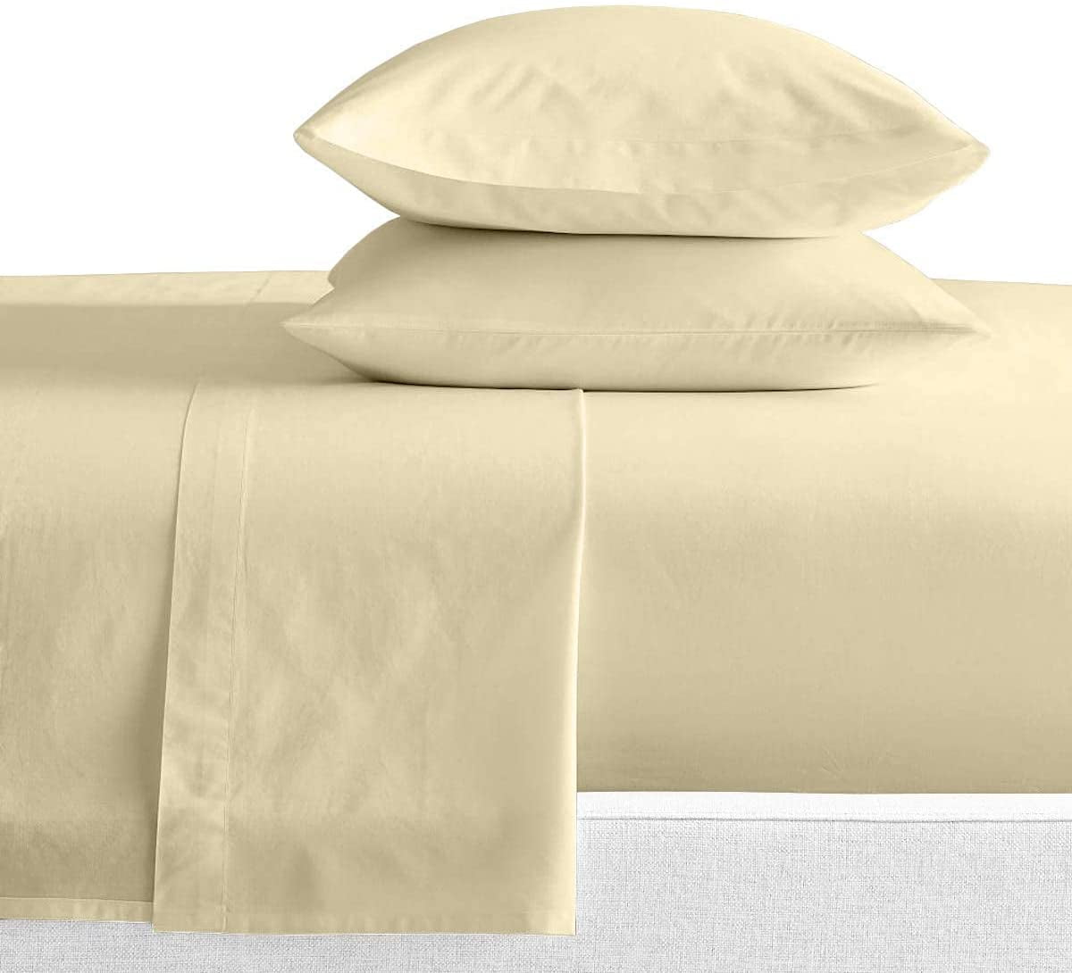 100% Egyptian Cotton Sheets Queen Size - 800 Thread Count White