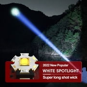 1000000 Lumens Super-Bright LED Tactical Flashlight Rechargeable COB Work Light