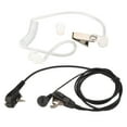 thumbnail image 5 of Auriculares de tubo acústico, auriculares de tubo acústico de aire portátiles con reducción de radiación transparente para Motorola Walkie Talkie, 1 Uds., 5 of 5