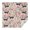 Husky Dog Flower, variant on Husky Dog Flower Floral Square Tablecloth,Waterproof Square Table Cover,Wipeable Spillproof Washable Table Cover for Home Kitchen Party Decor 42"X42"(107x107cm)