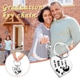thumbnail image 2 of PVCS To My Mom Mother's Day Stainless Steel Keychain Is The Best Gifts For Mom for Home Decor, 2 of 3