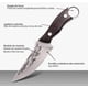 thumbnail image 3 of Cuchillo Chef De Cocina Forjado A Mano Con Funda De Cuero, 3 of 4