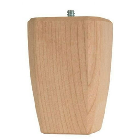 Waddell 2746 Square Taper Bun Foot, 4" x 2-1/2"