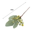 thumbnail image 4 of Hadanceo Artificial Flower Long-lasting Simulation Berry Fade-resistant Artificial Blueberry for Wedding Home Decor, 4 of 8