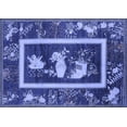 thumbnail image 1 of Ahgly Company Indoor Rectangle Oriental Blue Asian Inspired Area Rugs, 5' x 8', 1 of 4