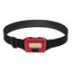 thumbnail image 1 of sweethay Faro LED COB de 3W, 3 modos, faro ajustable, portátil, potente, brillante, para pesca nocturna, blanco Ropa Deportiva, Zapatos Rojo sweethay OD021985-02, 1 of 6