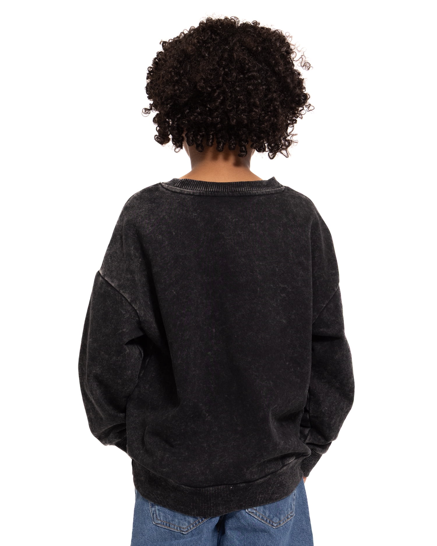 Venom Boys Halloween Graphic Crewneck Sweatshirt with Long Sleeves, Sizes 4-18