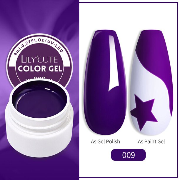 LILYCUTE 1 caja de extensión de uñas Gel extensión de esmalte de uñas Gel UV Gel duro para uñas puntas de forma de extensión de dedo herramienta de arte de uñas francés Tan Jianjun unisex