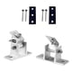 thumbnail image 3 of Juego de soporte de panel solar ajustable de 15 a 30 grados (2 soportes + 2 almohadillas de goma + 4 tornillos hexagonales para madera), 3 of 5