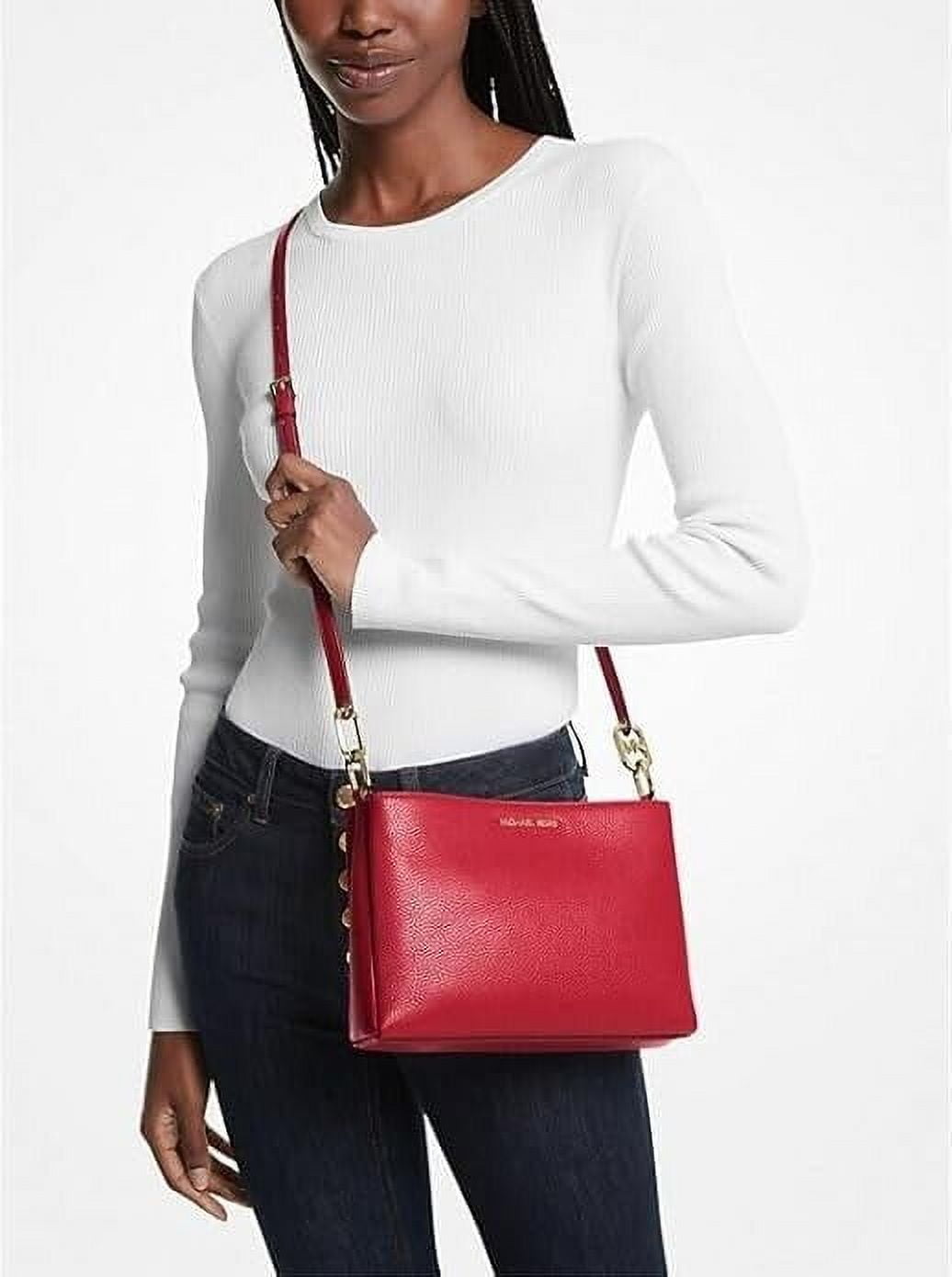Michael Kors Women's Trisha Crossbody Bag, Medium Saffiano