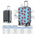 thumbnail image 5 of Picia Strawberries Luggage Protector Cover Thicken Suitcase Protector Cover Fit 18-32 Inch Luggage-Medium, 5 of 9