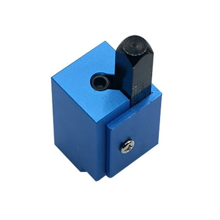 

Corner Chisel Tool High Accuracy Quick Cutting Hinge Recess Corner Wood Chiseling Tool for Squaring Hinge Recess Blue