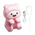 thumbnail image 2 of Table Fan for Food, Quiet with Clip – USB Rechargeable Fan with Animal Design for Tea Hot Drinks Children Meals Meals Kitchen Noodles Coffee, 2 of 6
