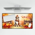 thumbnail image 4 of Happy Thanksgiving Australian Shepherd Give Thanks Fall Beanie Scarf Welcome Desk Mat Full Keyboard Mouse Pad Aussie Dog Lover Gifts Large Mousepad - 00020, 4 of 5