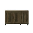 thumbnail image 5 of Corby 45"W Dark Dusty Oak Engineered Wood Finish 3-Door Shoe Cabinet, 5 of 5