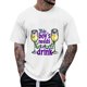 thumbnail image 1 of Ceisia Men's Gradient Printed Casual Elastic Sports Round Neck Activewear Top Gift, 1 of 5