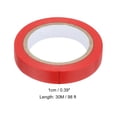 thumbnail image 2 of Uxcell 98ft Anti Skid Sweatband Towel Badminton Tennis Racket Overgrip, Red, 2 of 5