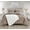 Dark Taupe, variant on The Complete Bed Bundle 8-Piece Luxury Bedding Set with Comforter, Shams, Sheets & Throw Blanket - Dark Taupe King/Cal-King Size