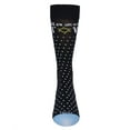 thumbnail image 2 of MeMoi Men's "Mazel Tov" Rayon Blend Novelty Crew Sock - Mens - Male, 10-13, Navy, 2 of 3