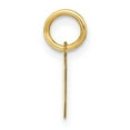 thumbnail image 2 of 14K Yellow Gold Lower Case Letter O Initial Charm Pendant, 2 of 4
