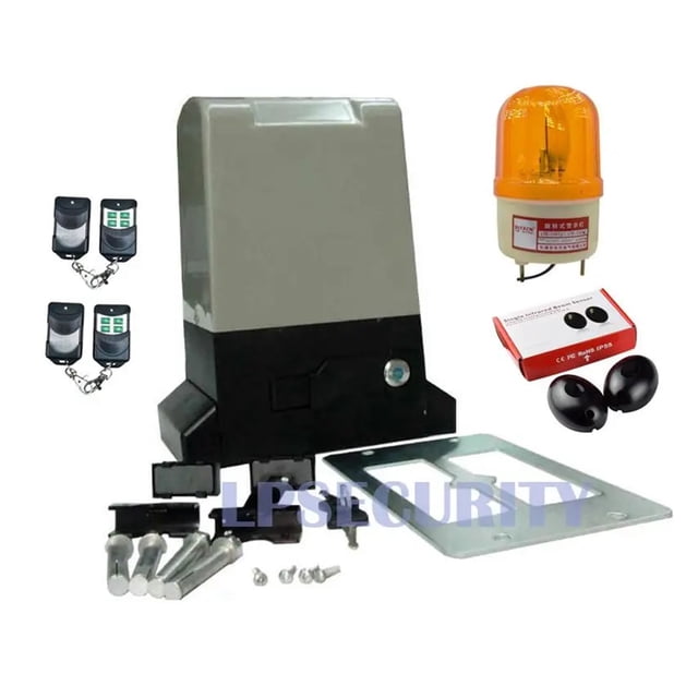 Automatic Sliding Gate Opener Motor For Gate Up To 800KGS (photocells,button,lamp,keypad, GSM Gate Opener Optional) ,Easy to Install