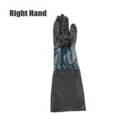 Chendee Sandblasting Gloves 23.6×11.8Inch Work Gloves For Sandblaster Sand Blast Cabinet,Right Hand