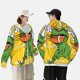 thumbnail image 4 of Fotbe T-Rex Playing Football Chaqueta con Protección Solar UPF 50+ para Hombre y Mujer, Camisa con Capucha y Bolsillos-3X-Large, 4 of 7