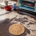 thumbnail image 3 of Posavasos de madera de bambú para bebidas, resistente al calor, cojín rústico para taza de té, accesorio para mesa de comedor, posavasos único para café y tazas de té., 3 of 7