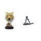 thumbnail image 1 of Escultura de mesa,Escultura de cabeza de tigre,estatua moderna de mesa,Figura decorativa de cabeza de animal de resina para escritorio,Figura de escritorio,Escultura abstracta de pensador para, 1 of 8