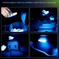 thumbnail image 3 of Faro con control táctil para coche, luz de pie inalámbrica USB, luz recargable para avión, iluminación en espera, decoración colorida, 3 of 5