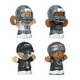 thumbnail image 4 of Fisher-Price Little People NFL Collector Las Vegas Raiders Figure 4-Pack, 4 of 6
