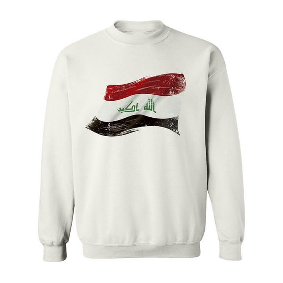 Flag Of Iraq  Sweatshirt Men -Image by Shutterstock, Male x-Large