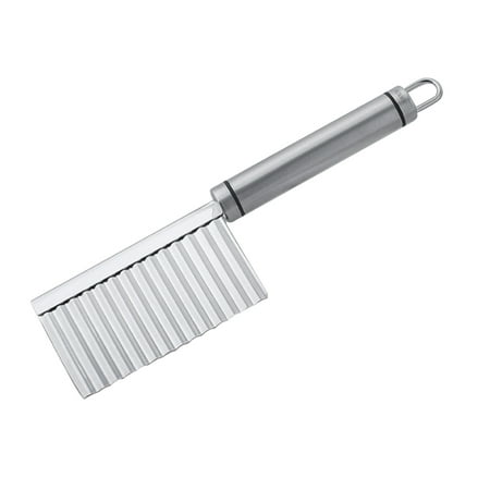 

Stainless Steel Wave Cutter Crinkle Cutting ToolFrench Fry Potato Slicer Cutter