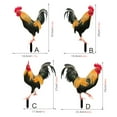 thumbnail image 3 of ZPAQI Chicken Yard Sign Decorative Garden Stakes Outdoor Sculpture Outdoor Ornaments, 3 of 21