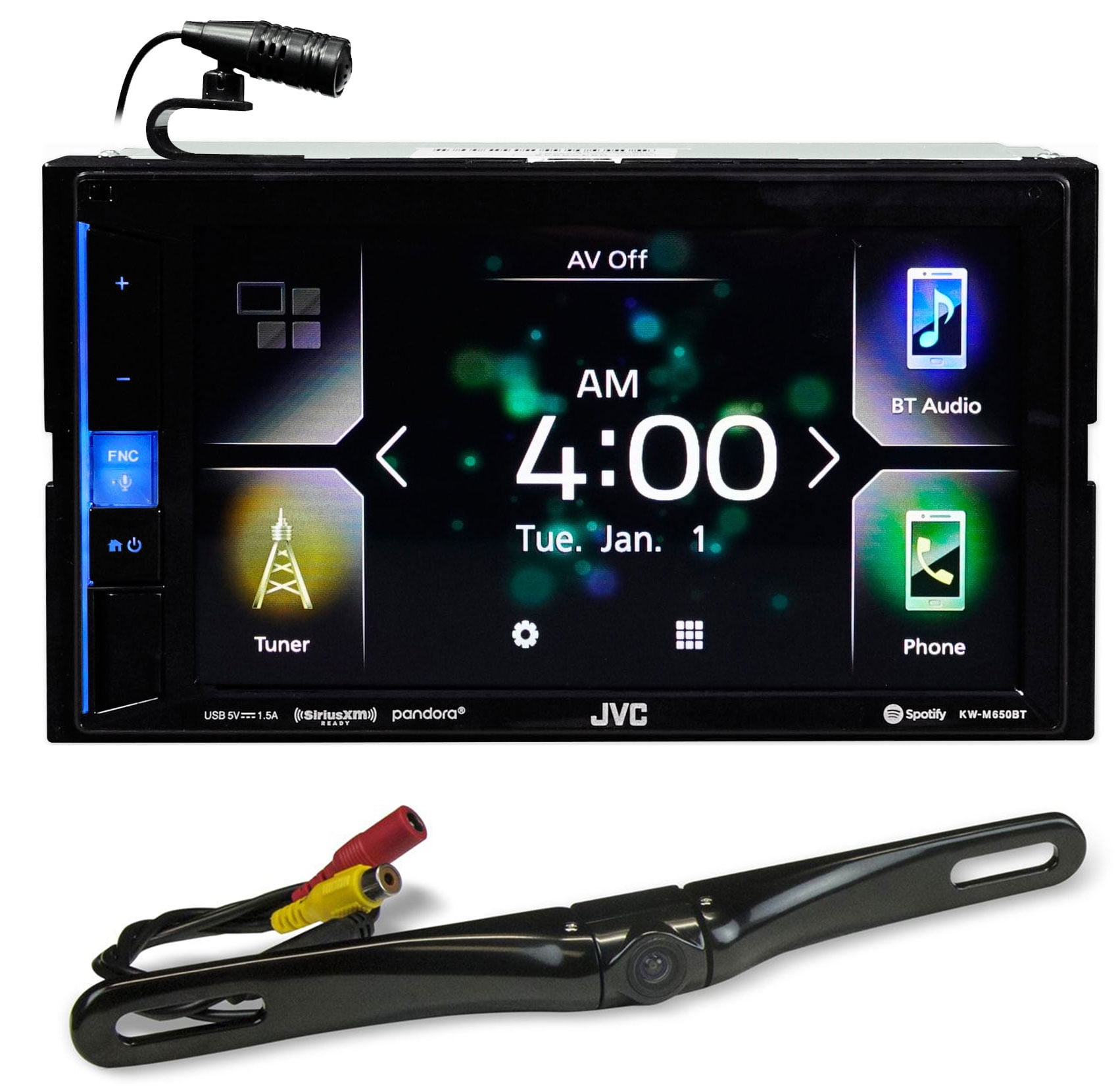 JVC KWM650BT 6.2" Digital Media Bluetooth Receiver Android/Carplay