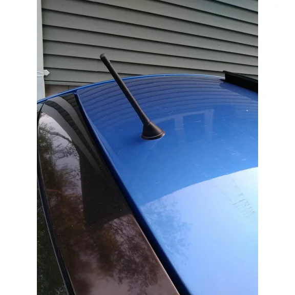 7" inch Short Black Antenna Mast Power Rod Radio AM/FM for VOLKSWAGEN BEETLE 1998-2010 New