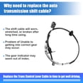 thumbnail image 5 of Automatic Transmission Gear Shift Cable No.FL3Z7E395D/FL3Z-7E395-D for Ford F-150 2015-2019, 5 of 6
