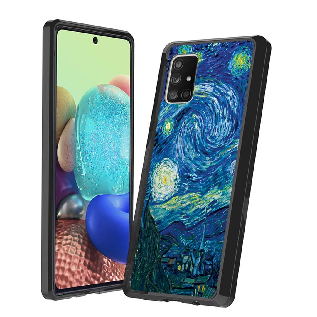 Ubuy Case Samsung A71 5g Slim Black Hybrid Case For Samsung Galaxy