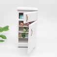thumbnail image 2 of Refrigerator Model, Refrigerator, White Stylish 1:12 For Photography Props Kitchen Accessory, 2 of 8