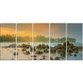 thumbnail image 2 of Rocky Romantic Beach of Sri Lanka - Landscape Artwork Canvas, 2 of 3