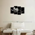 thumbnail image 2 of Elephant Stock Monochrome Magnolia Wall Art - Horizontal Multi Panel Canvas - Living Room Wall Decor - Floral And Botanical Multi Panel - Black And Gray Decor - 30" x 18", 2 of 4