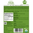 thumbnail image 2 of Iyasa Holistics Organic Tulsi Leaf Powder Holy Basil Tea Powder Ocimum Sanctum, Ayurveda Superfood Resealable Pouch 4 OZ / 113 GM, 2 of 7