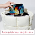 thumbnail image 6 of Toucan Velvet Portable Storage Box with Removable Compartment - a Stylish Decorative Box, Bracelet Holder, and Jewelry Stand - Gift, 6 of 7
