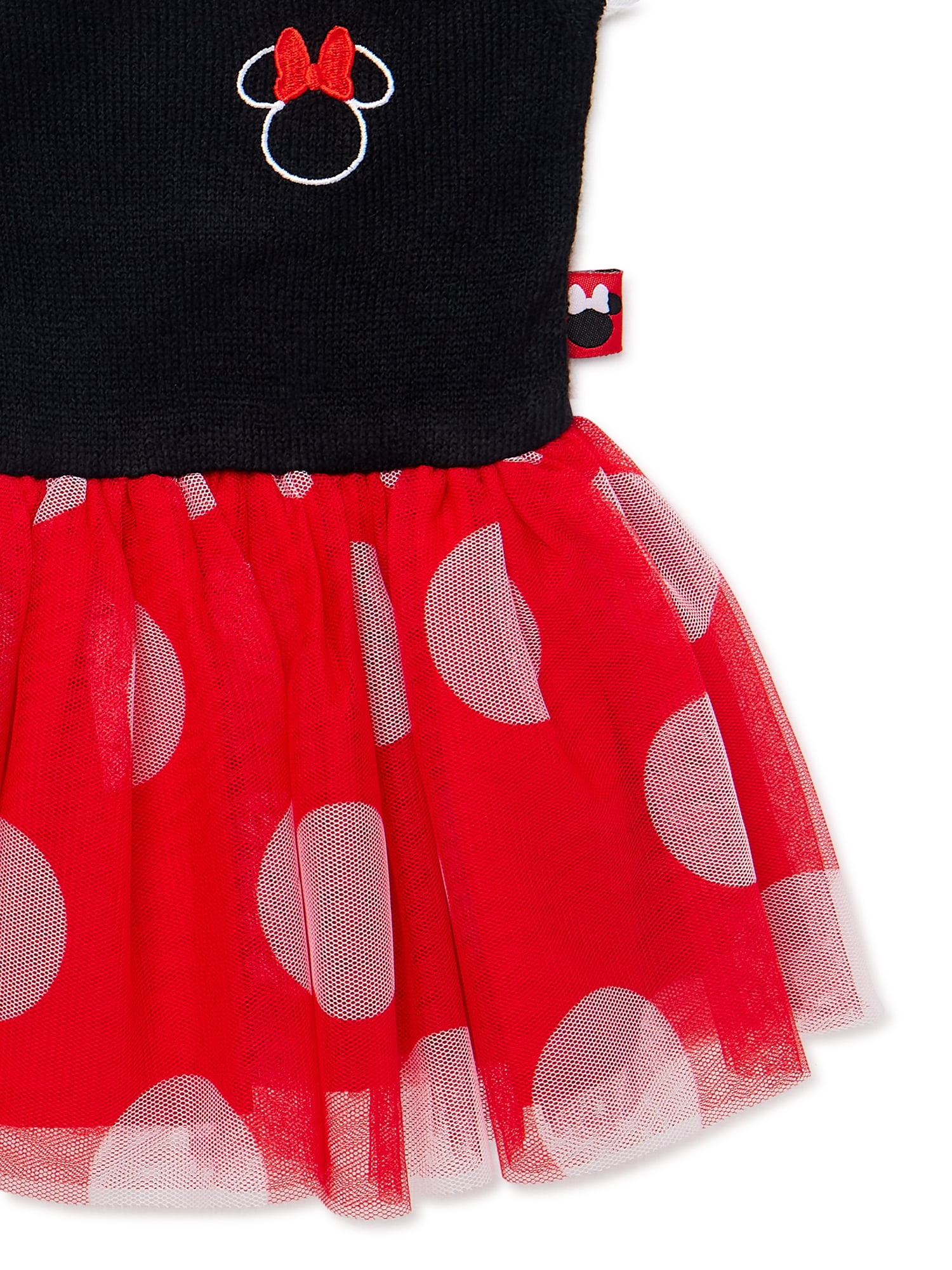 Disney Baby Girl Minnie Mouse Cosplay Dress, Sizes 0/3 Months-6/9 Months
