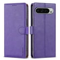 thumbnail image 6 of Allytechgroup Compatible with Google Pixel 8A Wallet Case, PU Leather Flip Case with Card Holders RFID Blocking Shockproof Protective Phone Cover, Purple, 6 of 7