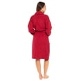 thumbnail image 5 of Women Shawl Collar Ladies Bathrobe Terry Cotton Kimono Collar Luxury Spa Robes, 5 of 6