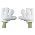 thumbnail image 1 of Cartoon Hands Small Child Gloves White Oversize Giant Big Style Costume, 1 of 1