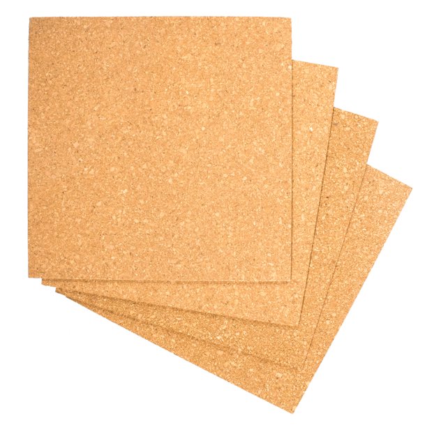 Craft County Standard Project Cork Rolls and Tiles Make DIY Coasters