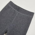 thumbnail image 7 of Admvng Girls Pants Solid Color Winter Warm Leggings for Children Knitted Pants, Size 110-160, 7 of 7